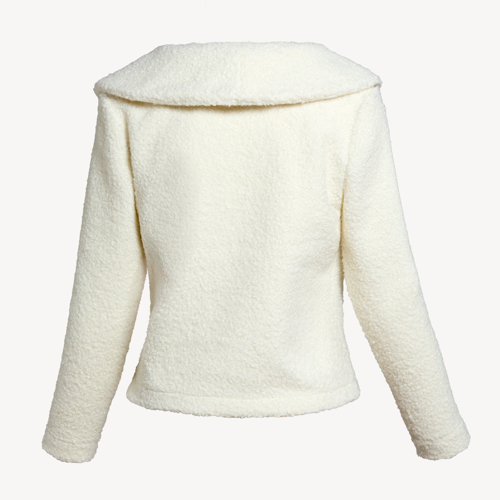 Amelie Bouclé Off-The Shoulder Jacket