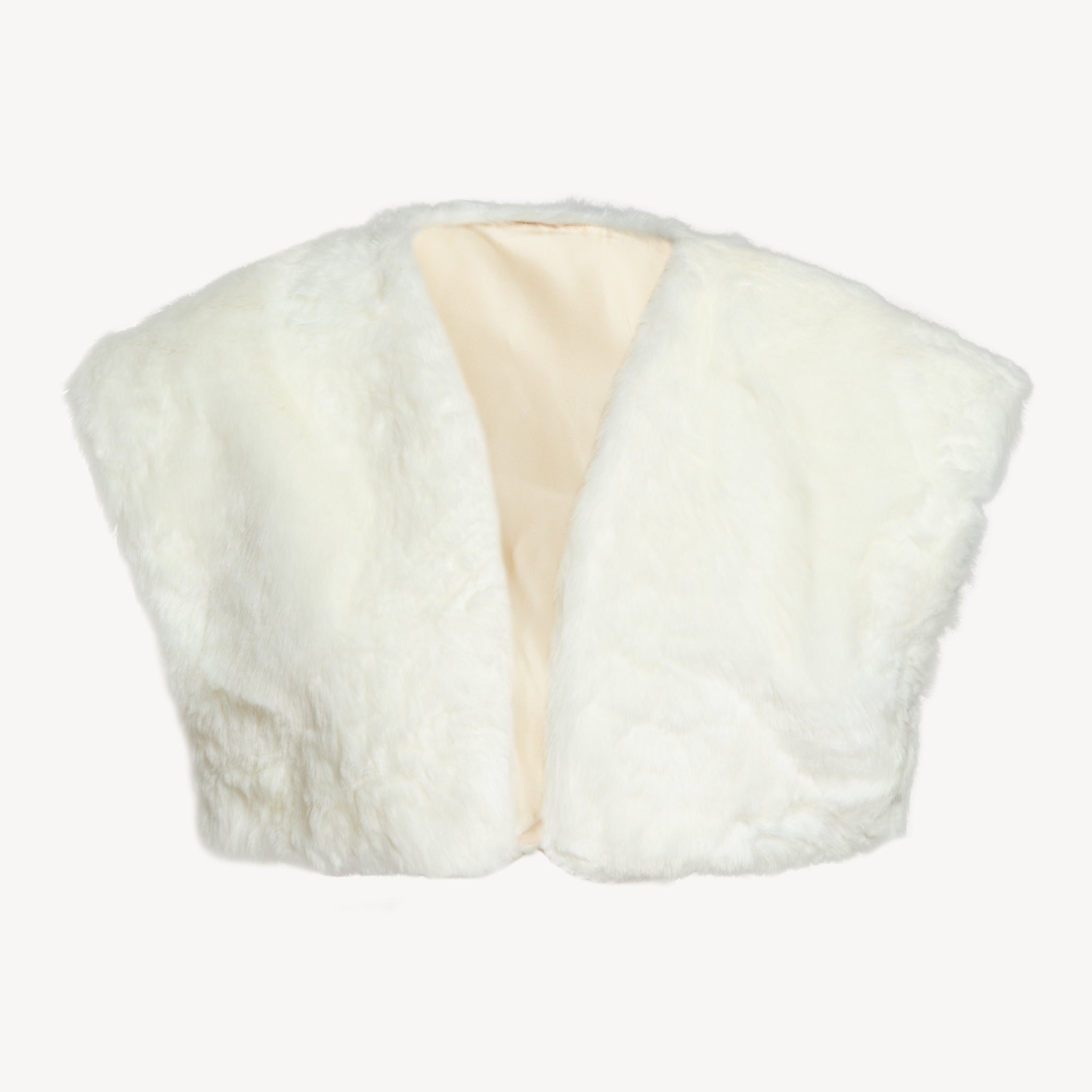 Sculpted Fur Boléro