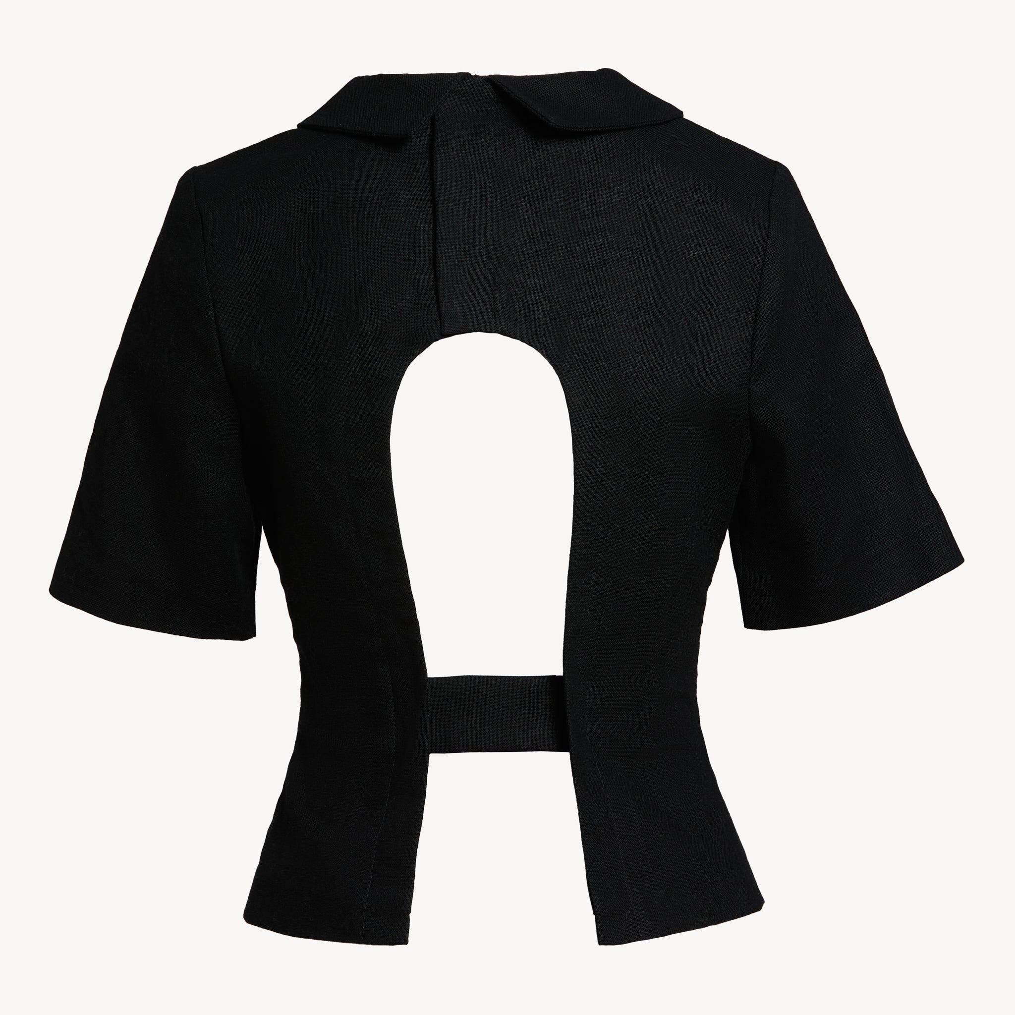 Eloise Open-Back Blouse