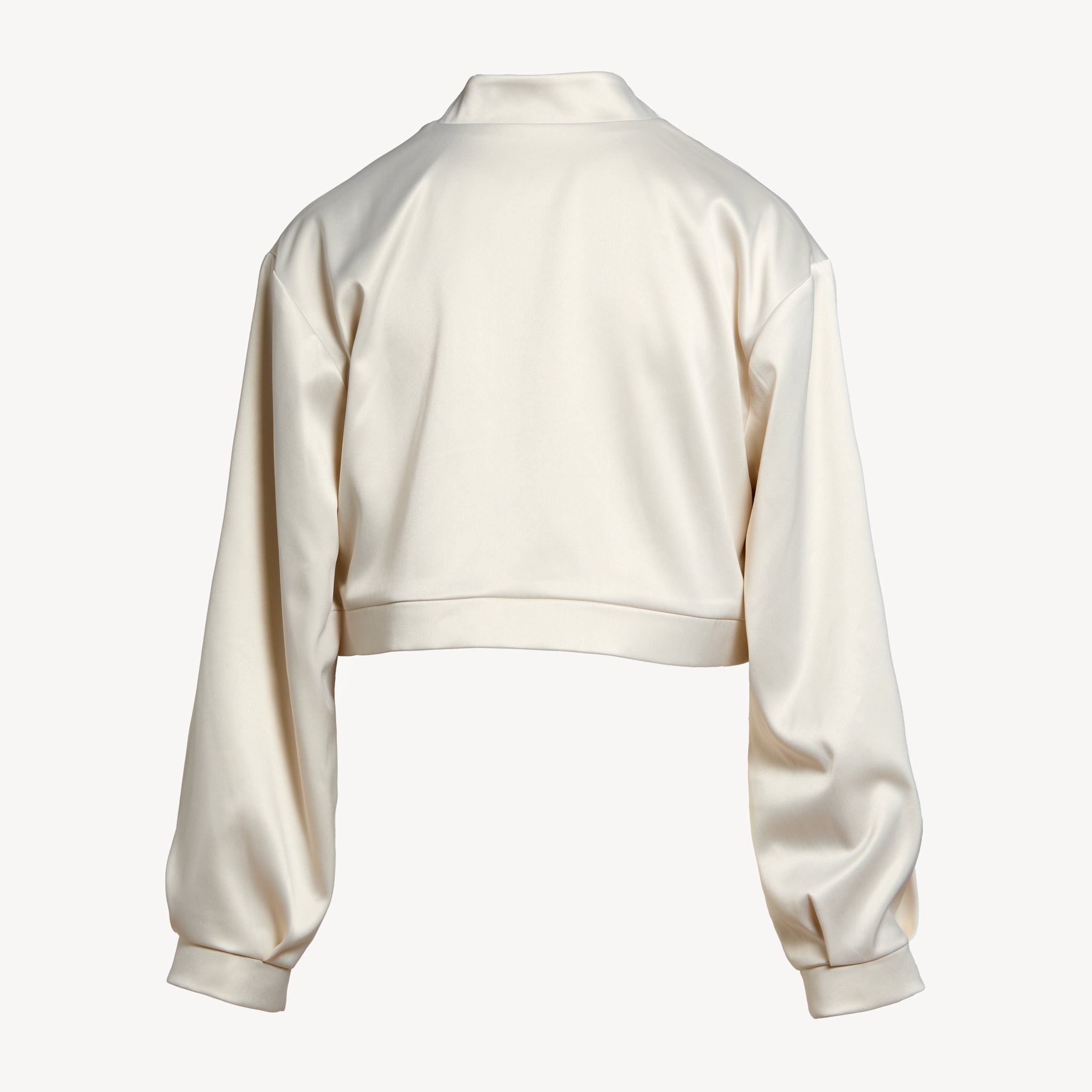 Josephine Satin Bomber Jacket