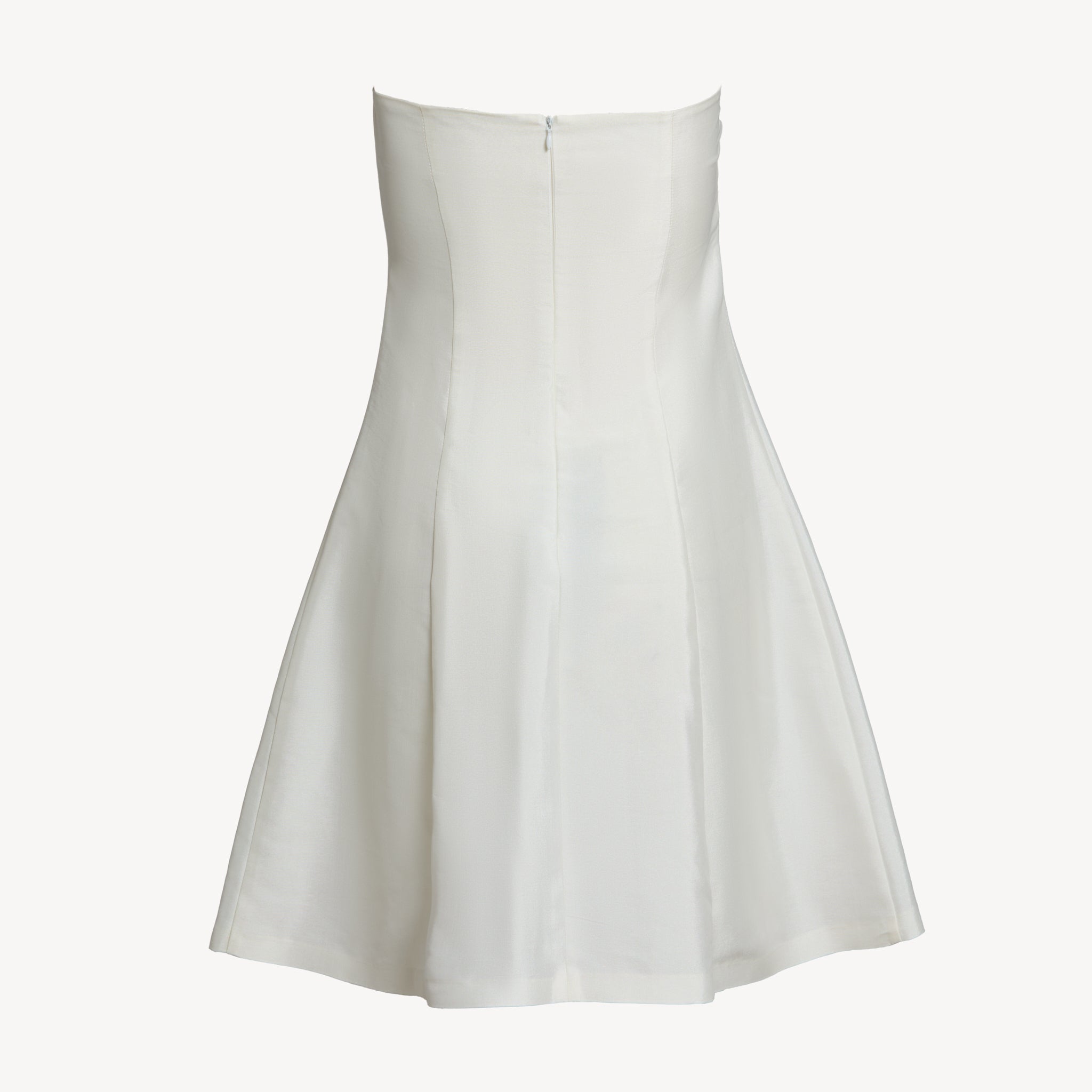 Angelique Folded-Ruffle Dress